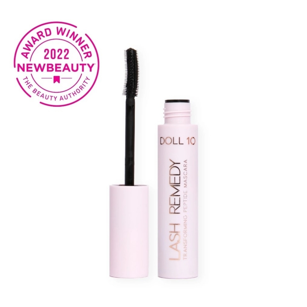 Doll 10 Lash Remedy Transforming Black Peptide Mascara
